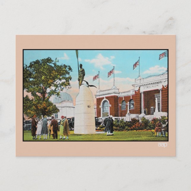 Cartão Postal Exposição Comemorativa E. Hanlan, Toronto (Frente)