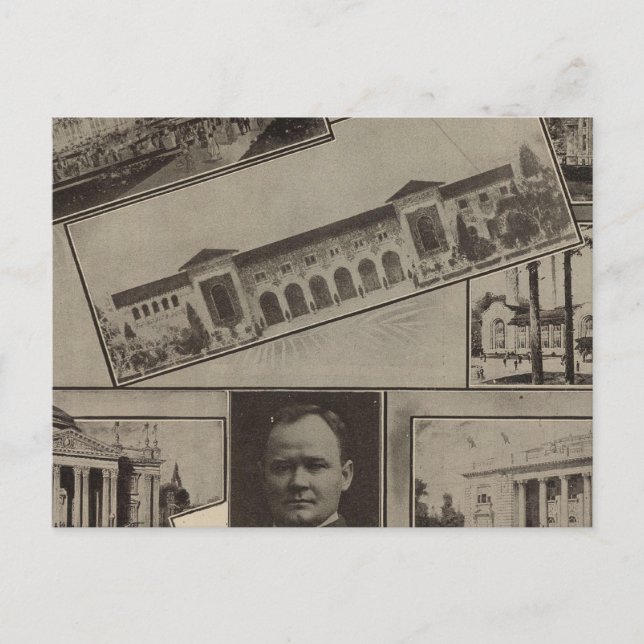 Cartão Postal Exposição do Pacífico Alaska-Yukon, Seattle, 1909 (Frente)