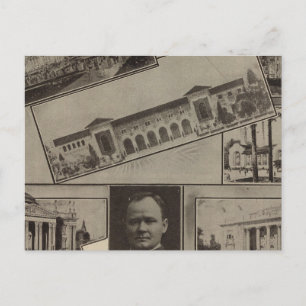 Cartão Postal Exposição do Pacífico Alaska-Yukon, Seattle, 1909