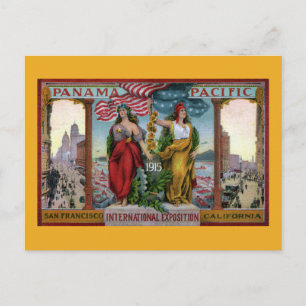 Cartão Postal Exposição Internacional do Pacífico Panamá, 19