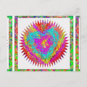 Cartão Postal Expressão ARTÍSTICA: QUESTÃO CARDÍACA