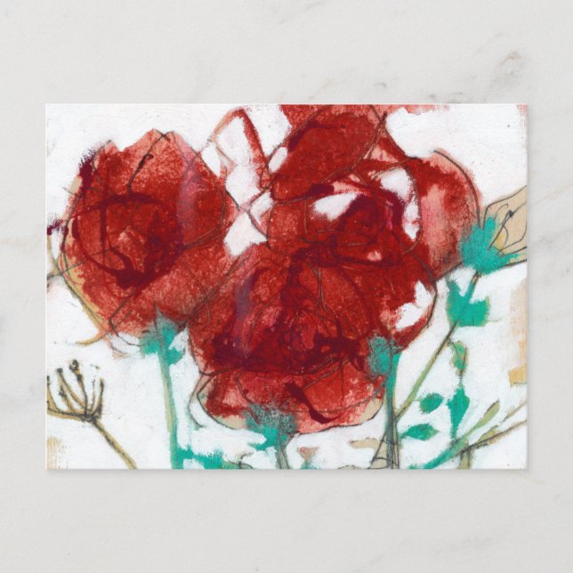 Cartão Postal Expressão de Flor I (Frente)