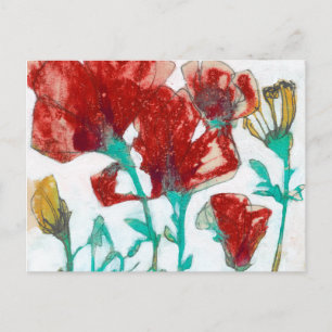 Cartão Postal Expressão de Flores II