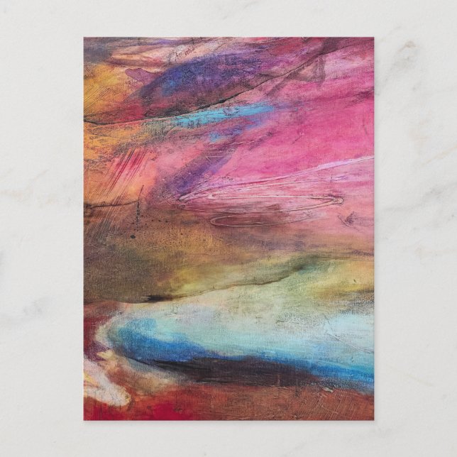 Cartão Postal Expressão Fuchsia (Frente)