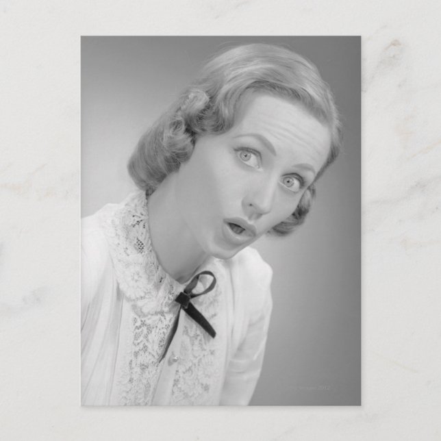 Cartão Postal Expressões Faciais (Frente)