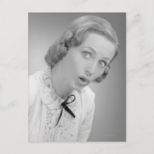 Cartão Postal Expressões Faciais