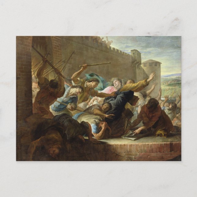 Cartão Postal Expulsão dos Huguenots (Frente)