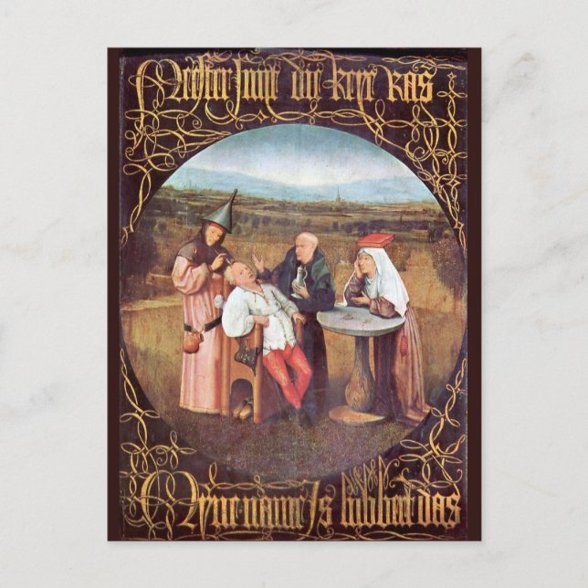 Cartão Postal Extração da Pedra da Loucura (Frente)