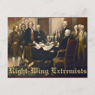 Cartão Postal Extremistas da Direita