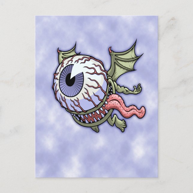 Cartão Postal Eye Paul (Frente)