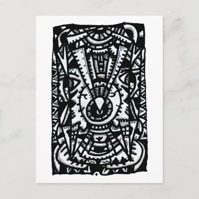 Cartão Postal Eye por Brian Benson Cartão-postal (Frente)