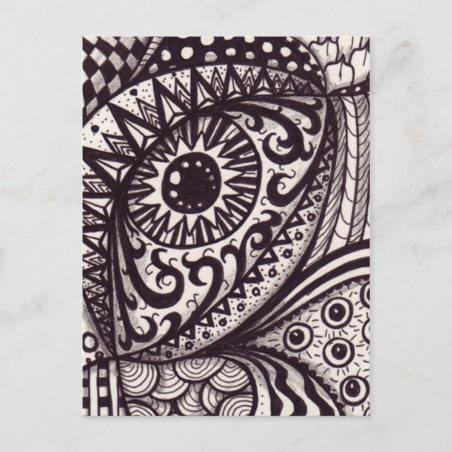 Cartão postal Eyetangle (Frente)