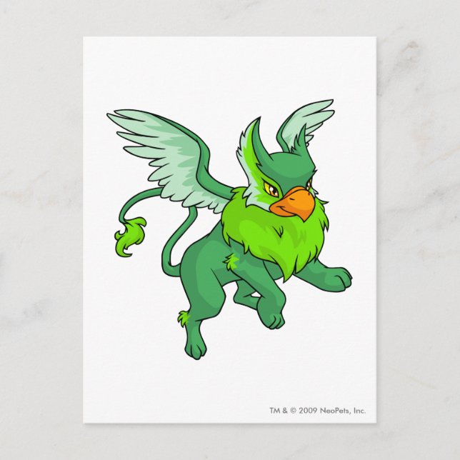 Cartão Postal Eyrie Green (Frente)