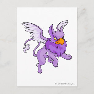 Cartão Postal Eyrie Purple