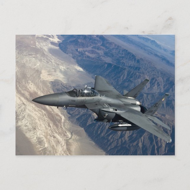 Cartão Postal F-15 Strike Eagle (Frente)