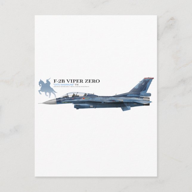 CARTÃO POSTAL F-2B VIPER ZERO (Frente)