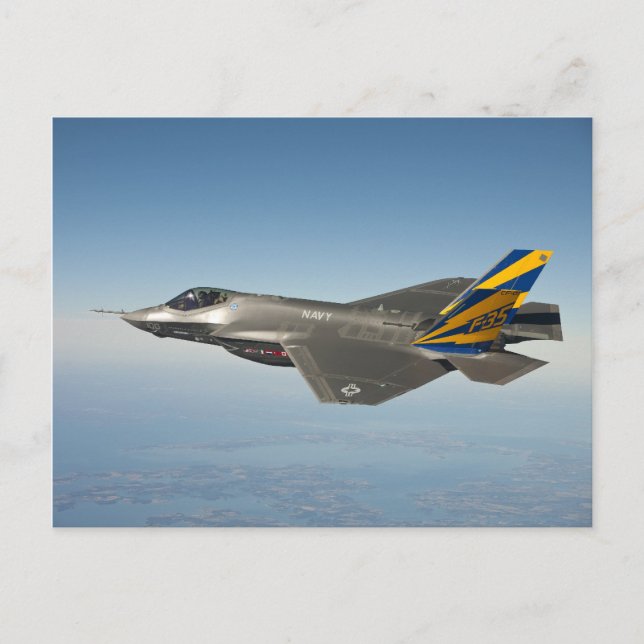 CARTÃO POSTAL F-35 (Frente)