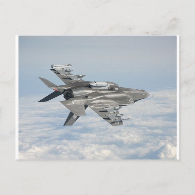 Cartão Postal F-35 Relâmpago II (Frente)