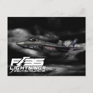 Cartão Postal F-35 Relâmpago II