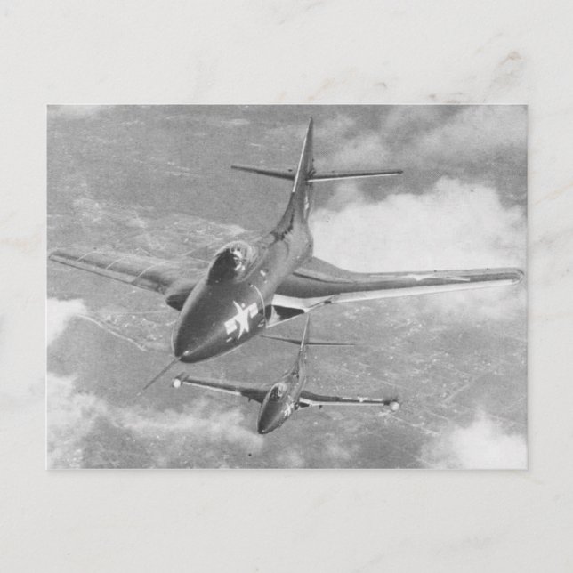 Cartão Postal F-9 Cougars (Frente)