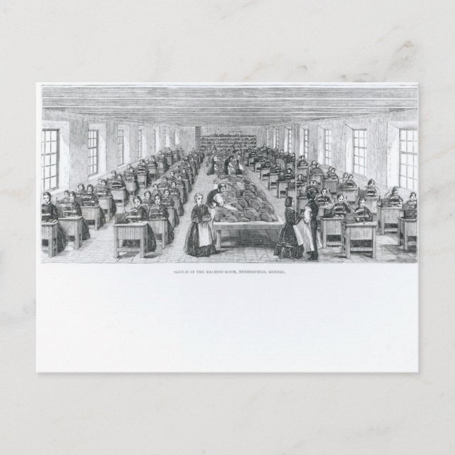 Cartão Postal Fábrica de calçados (Frente)