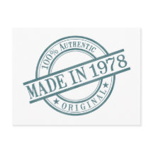 Fabricado em 1978 Ano de Nascimento Logotipo de Bo