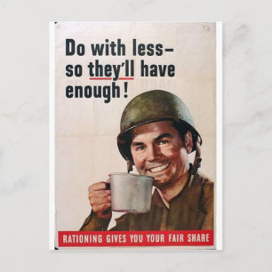 Cartão Postal Faça Com Menos!