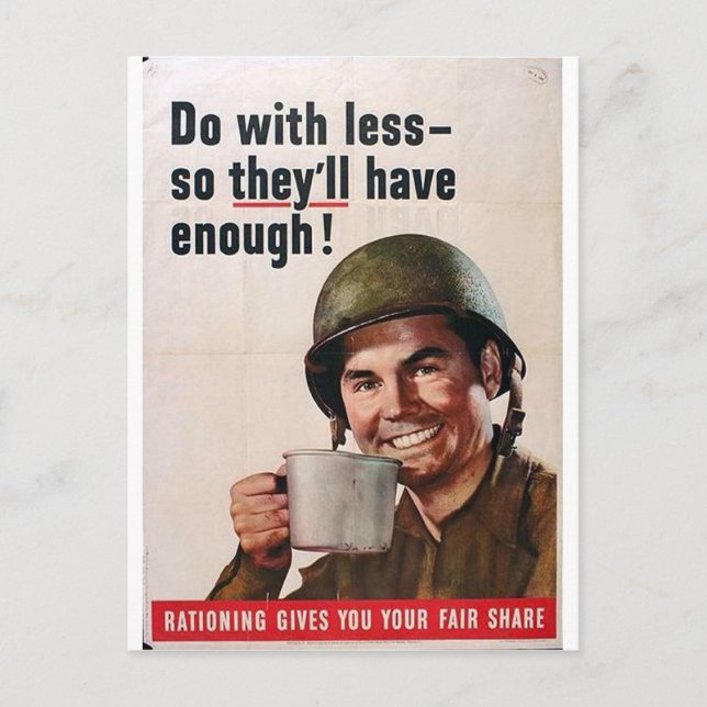 Cartão Postal Faça Com Menos! (Frente)