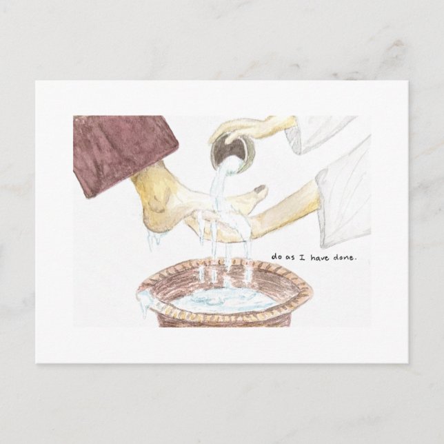 cartão postal faça como eu fiz (Frente)