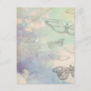 Cartão Postal Faça hoje o seu dia