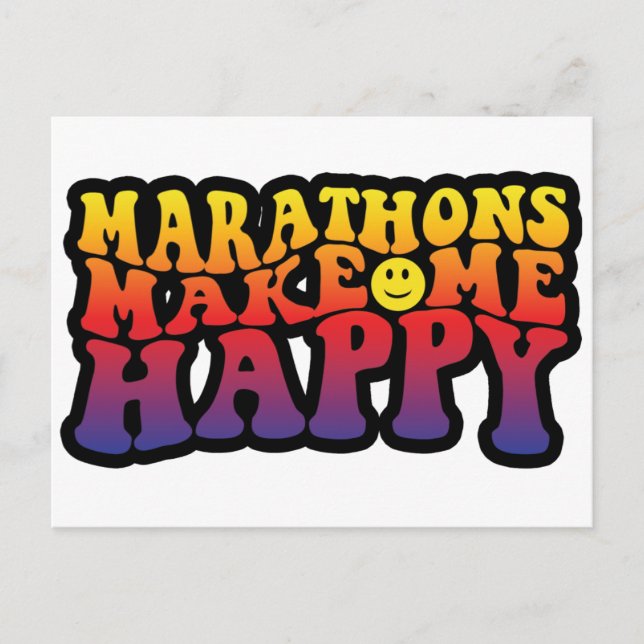 Cartão Postal Faça-Me Feliz! (Frente)