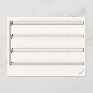 Cartão Postal "Faça sua própria Ascensão musical"