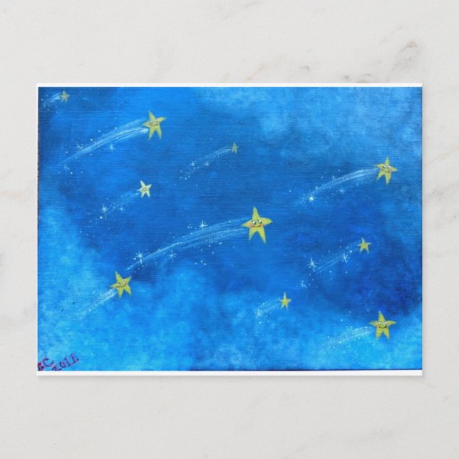 Cartão Postal faça um desejo (Frente)