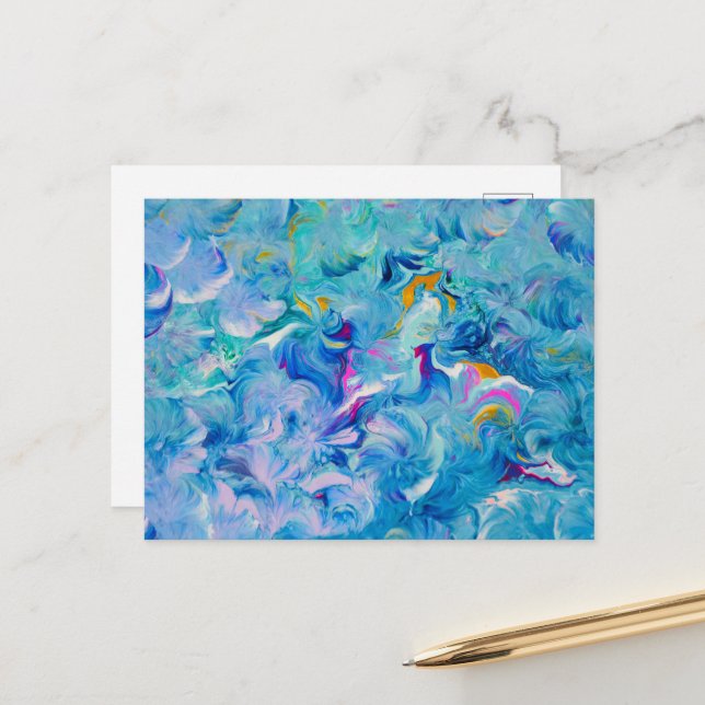 Cartão Postal Faça uma impressão duradoura com esses olhos atrae (Frente/Verso In Situ)