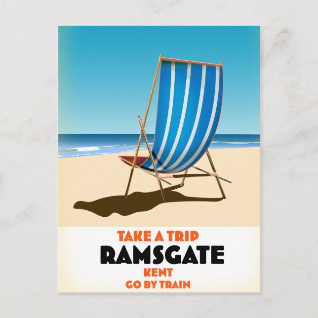 Cartão Postal Faça uma Viagem a Ramsgate (Frente)