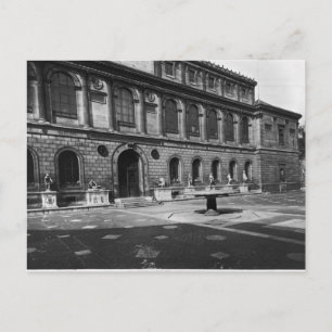 Cartão Postal Facade da biblioteca