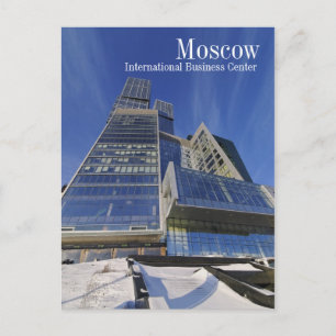 Cartão Postal Facade, Moscou, International Business Center