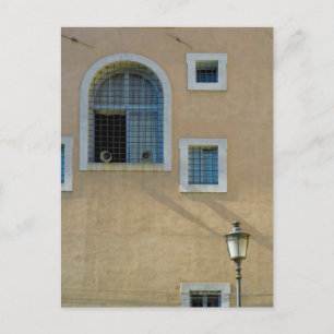 Cartão Postal Facade of building in Roma, Itália