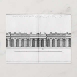 Cartão Postal Facade sobre o Sena de Palais Bourbon