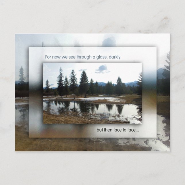 Cartão Postal Face a Face (Frente)