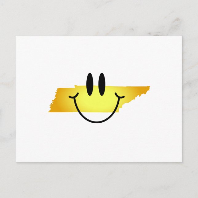 Cartão Postal Face do Tennessee (Frente)