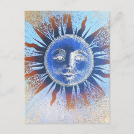 Cartão Postal Face Sun