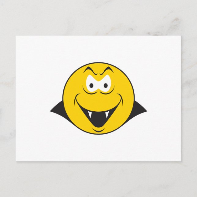 Cartão Postal Face Vampira (Frente)