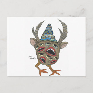 Cartão Postal faces