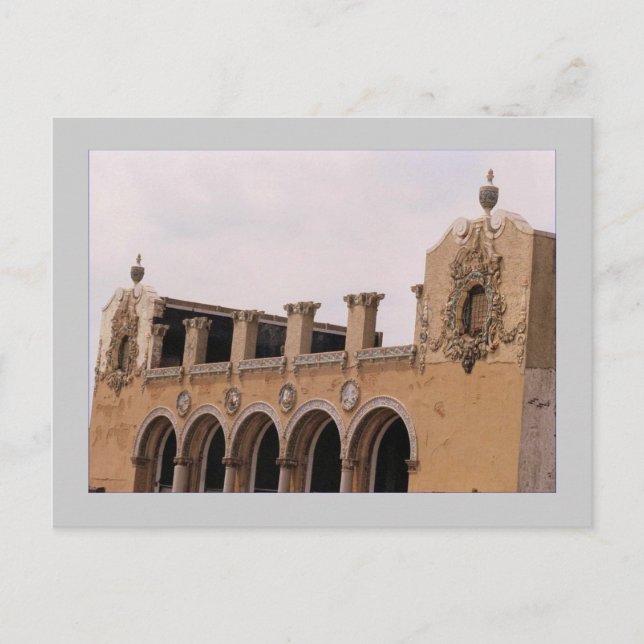 Cartão Postal Fachada do Childs Restaurant (Coney Is., NY) cartã (Frente)