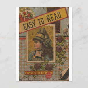 Cartão Postal Fácil De Ler