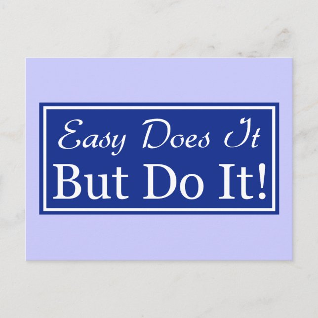 Cartão Postal Fácil fá-lo, mas FAZEM-NO! (Frente)