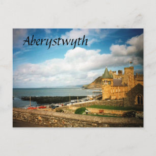 Cartão Postal Faculdade Antiga de Aberystwyth