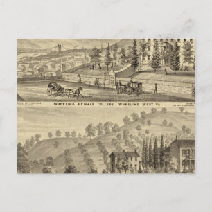 Cartão Postal Faculdade de Rodas, Roda