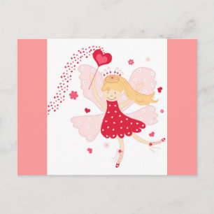 Cartão Postal Fada de amor - Cartão-postal